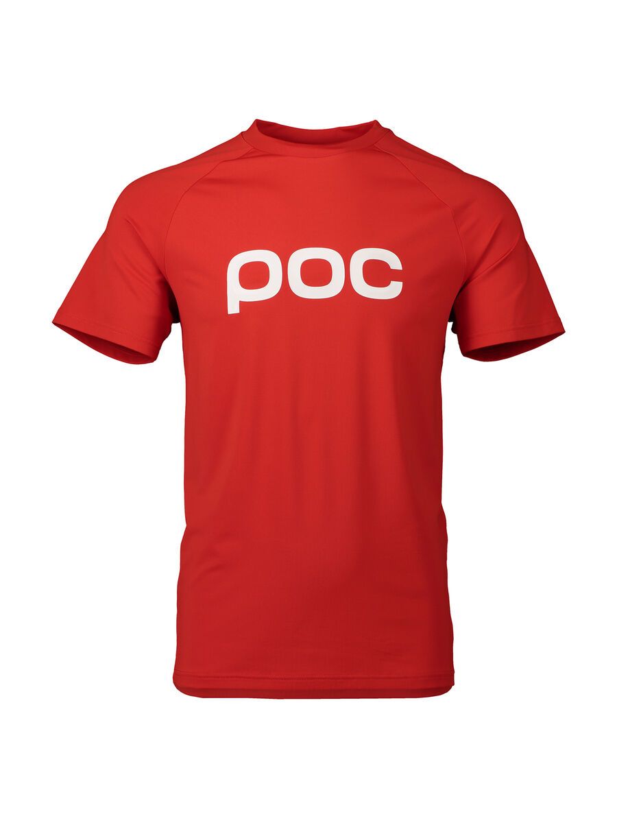 POC Essential Enduro Tee, prismane red - Bild 1