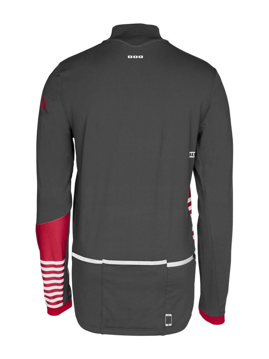 ION Bike Tee Zip LS Crest, dark shadow - Bild 2