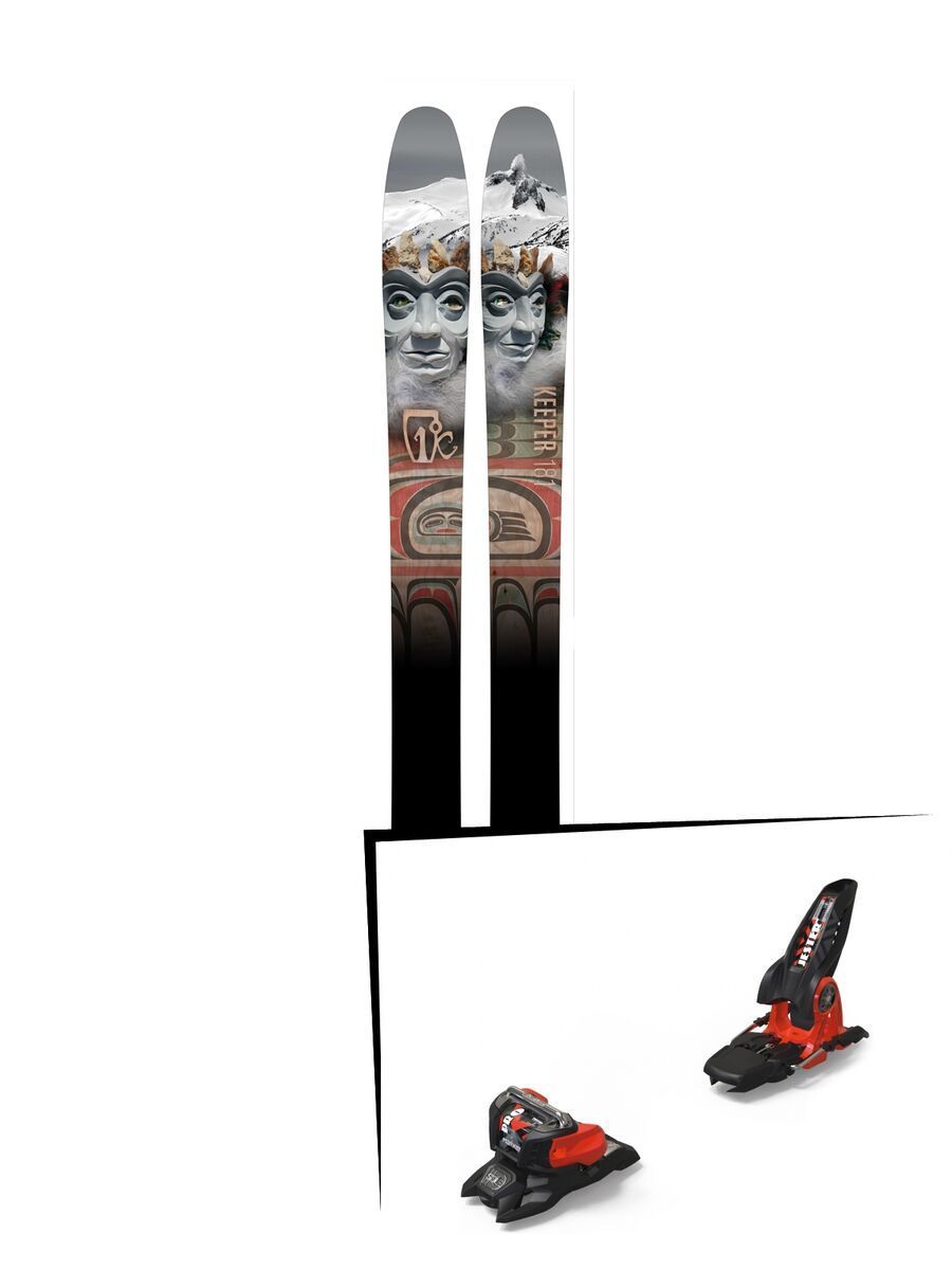 Set: Icelantic Keeper 2016 + Marker Jester 18 Pro ID (2319332) - Bild 1