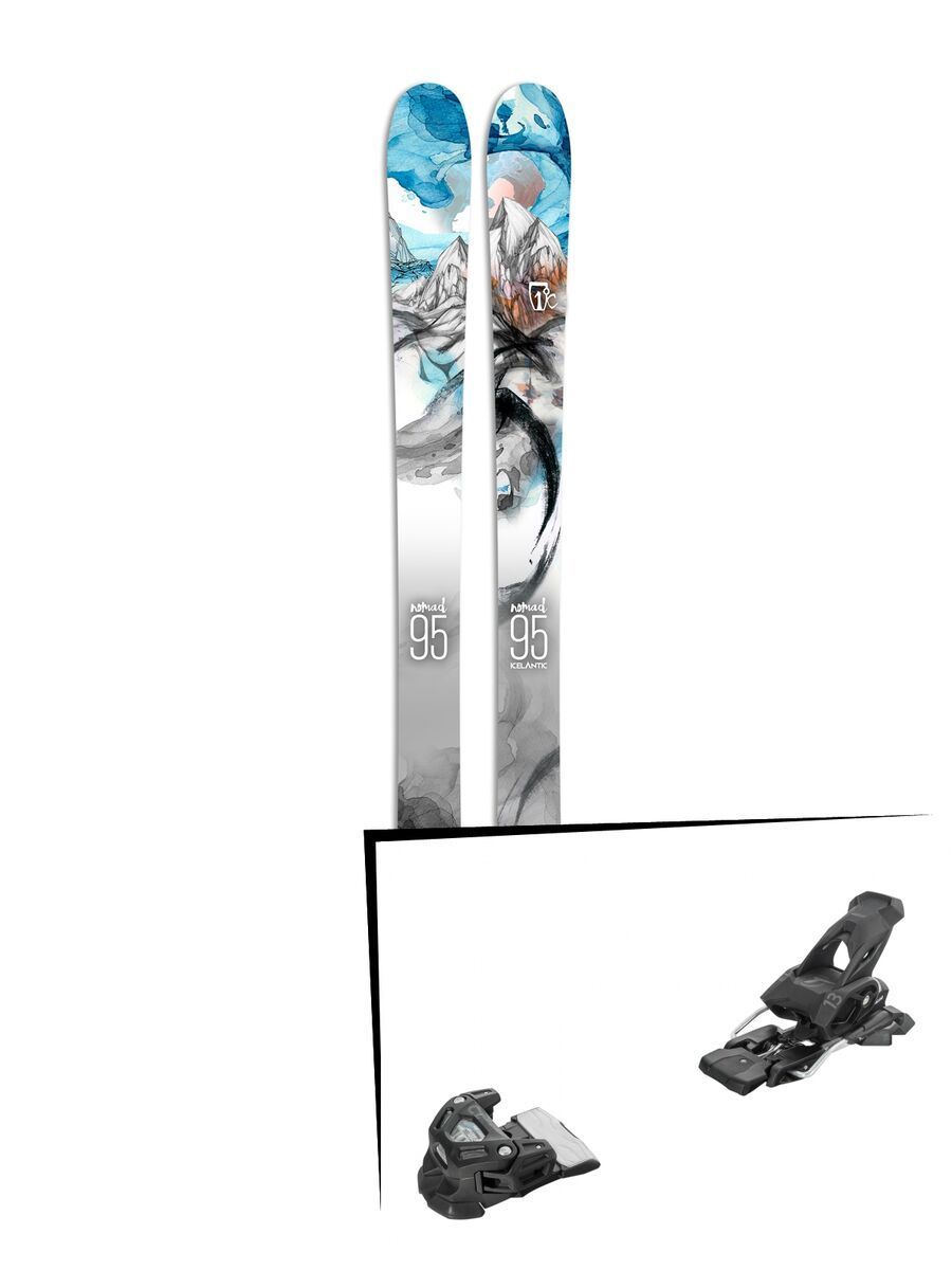 Set: Icelantic Nomad 95 2017 + Tyrolia Attack 13 (1715215) - Bild 1