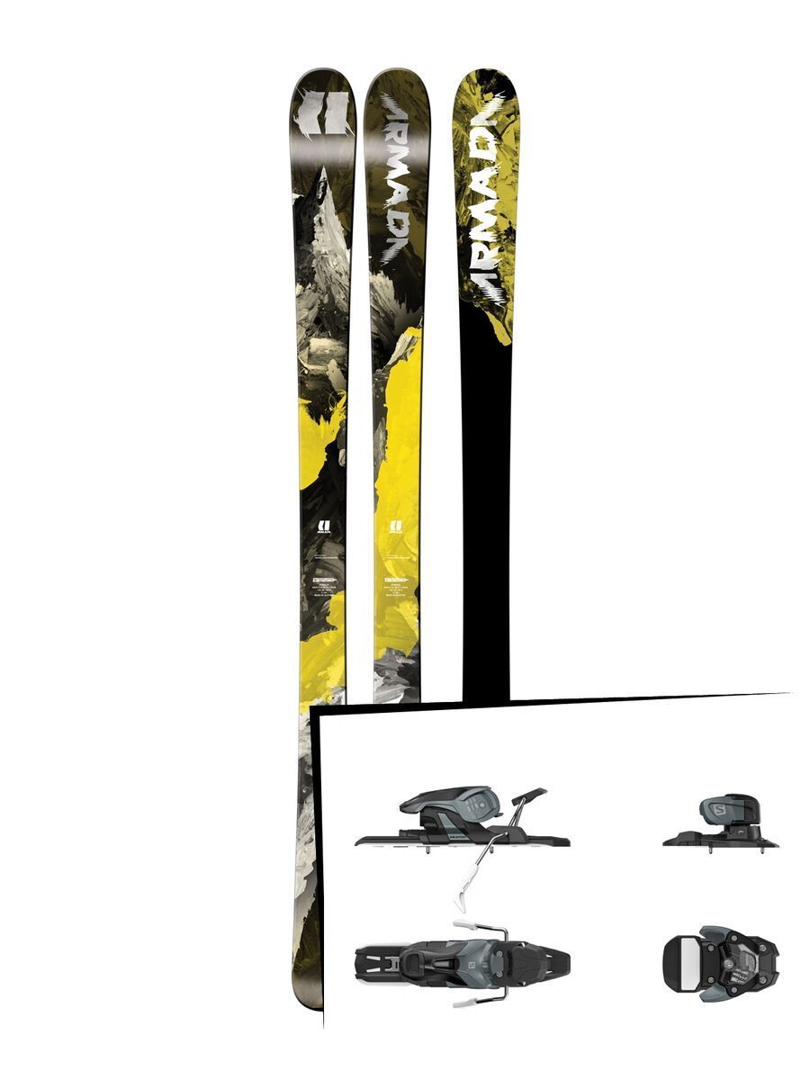 Set: Armada Invictus 89 TI 2017 + Salomon Warden 11 (1706221) - Bild 1