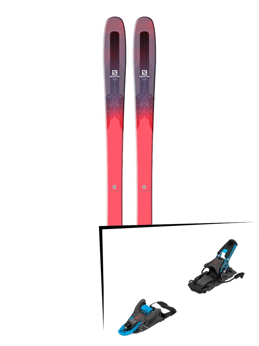 Set: Salomon QST Myriad 85 2018 + Salomon S/Lab Shift MNC blue/black - Bild 1