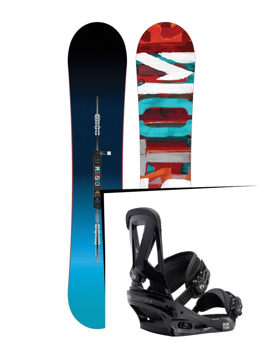Set: Burton Custom Flying V 2017 +  Custom (1712739S) - Bild 1