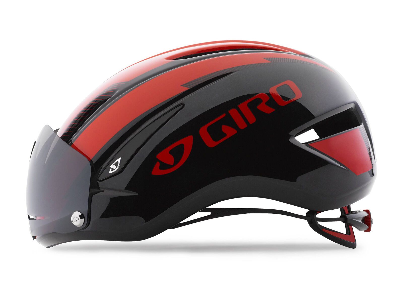 Giro Air Attack Shield, bright red/black - Bild 2