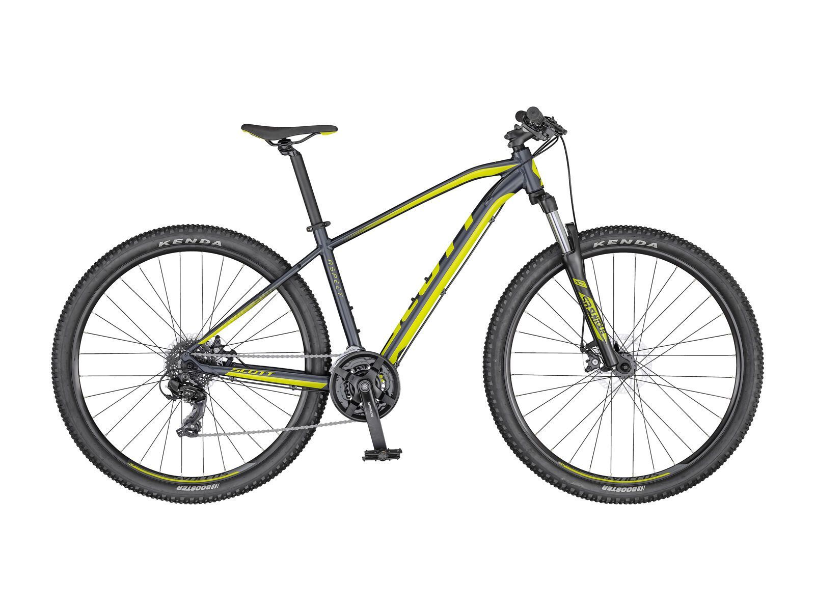 Scott Aspect 770, dark grey/radium yellow - Bild 1