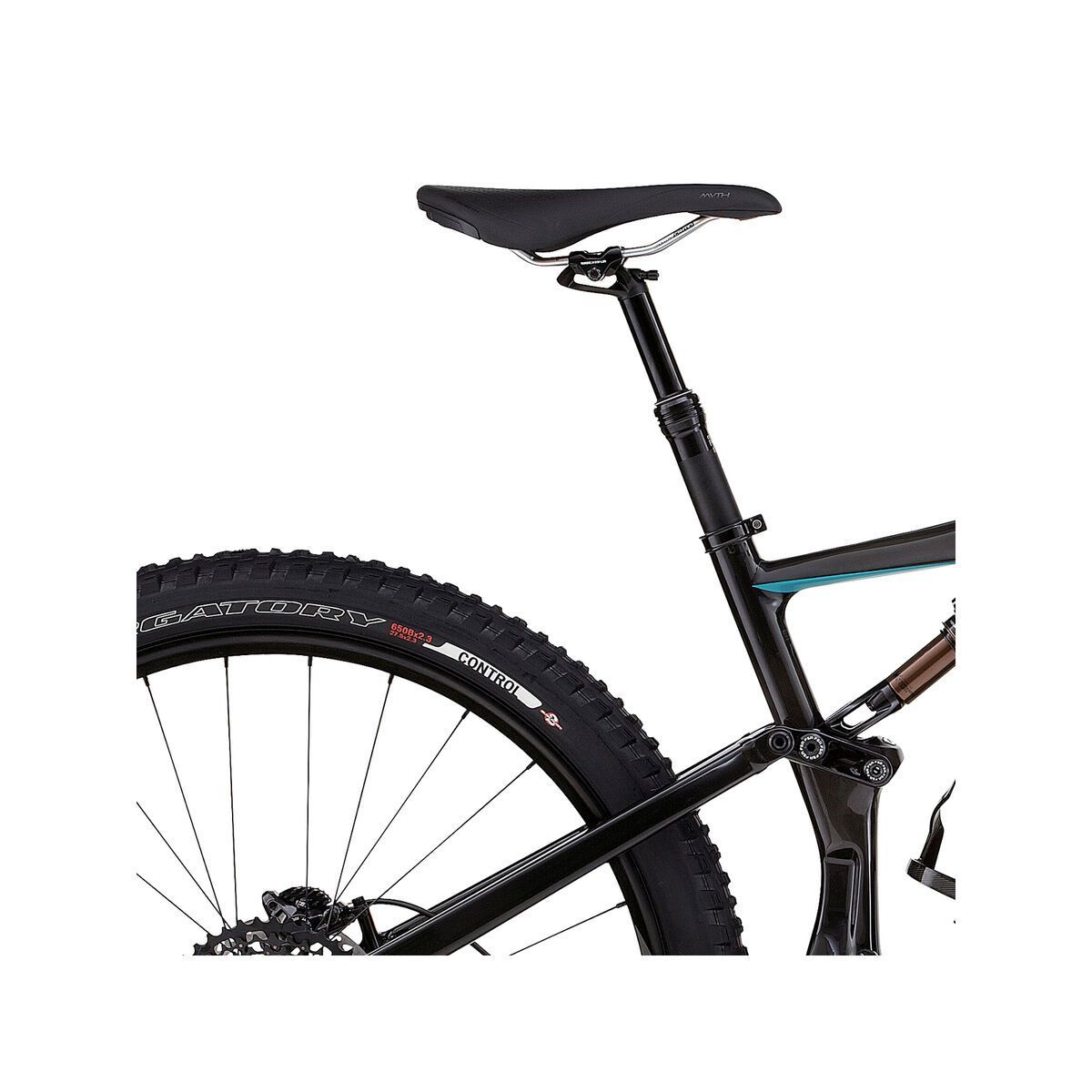 Specialized Rhyme Expert Carbon 650b, gloss carbon/turquoise/charcoal - Bild 5