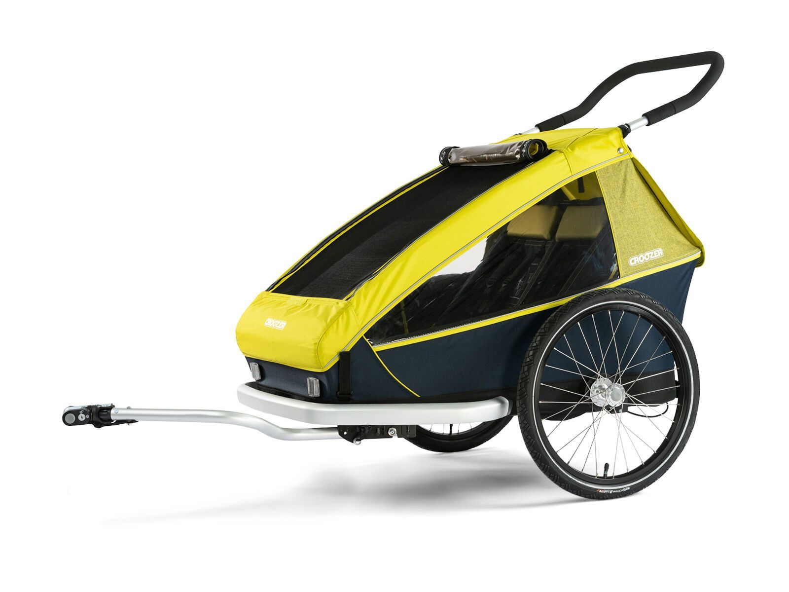 Croozer Kid for 2, lemon green - Bild 1