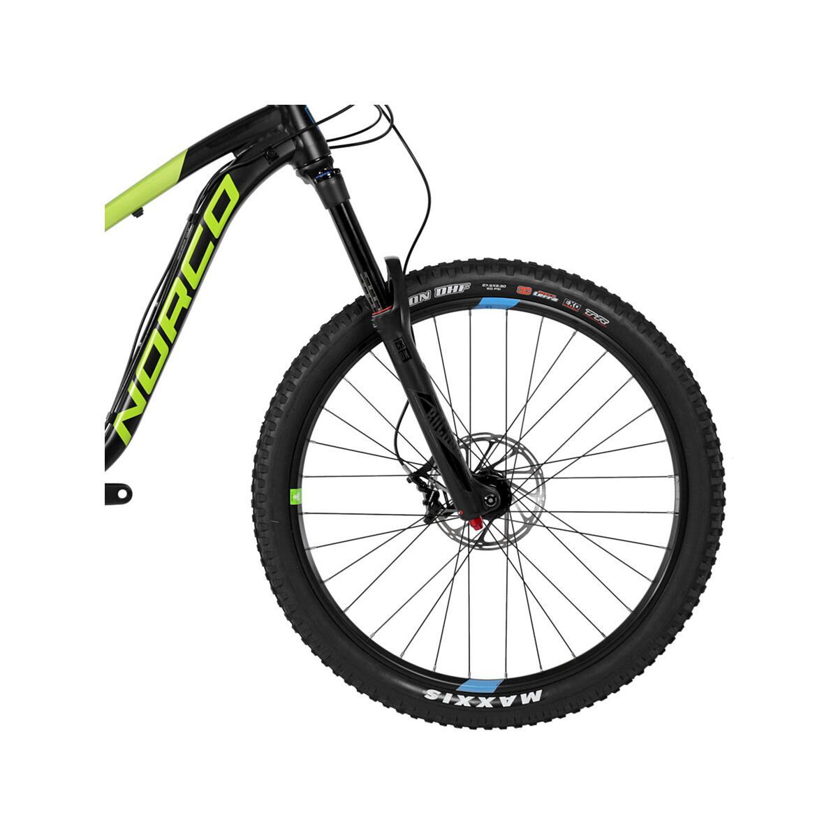 Norco Range A 7.1, green/black/blue - Bild 2