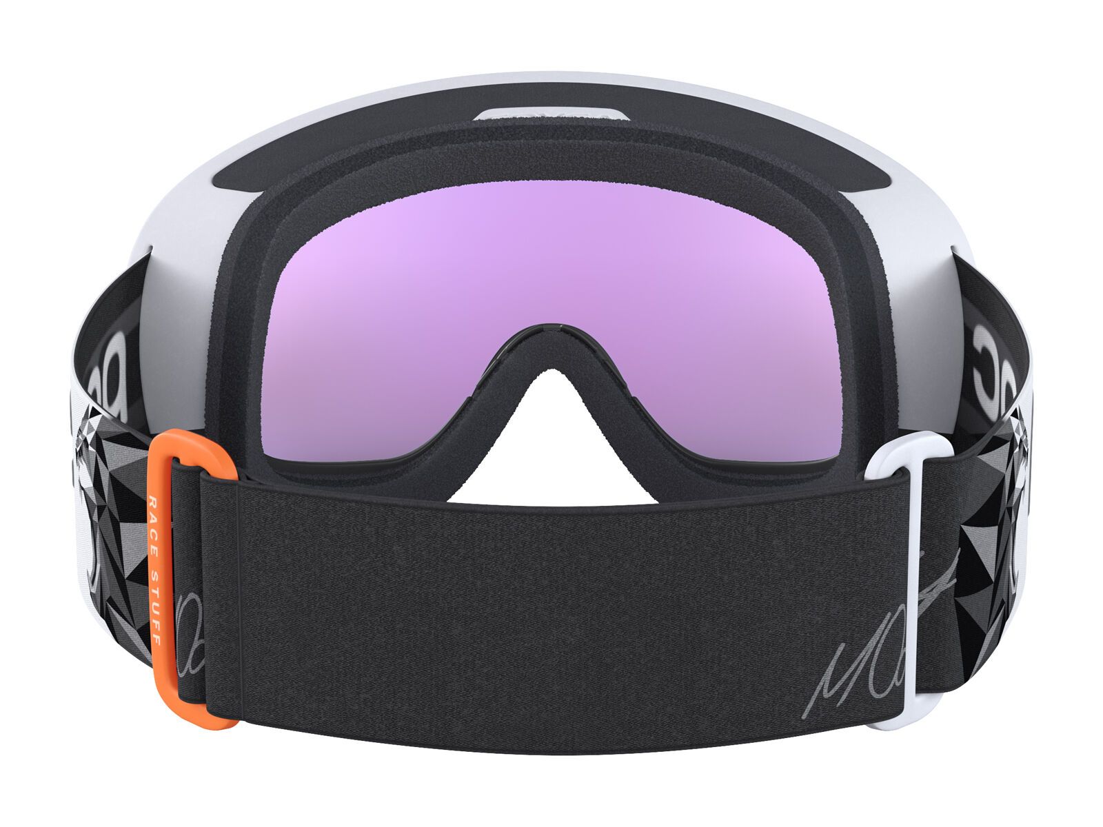 POC Fovea Mid Race Marco Odermatt Ed., Clarity Hi. Int. Partly Sunny Blue / hydrog. white/urani. black - Bild 4