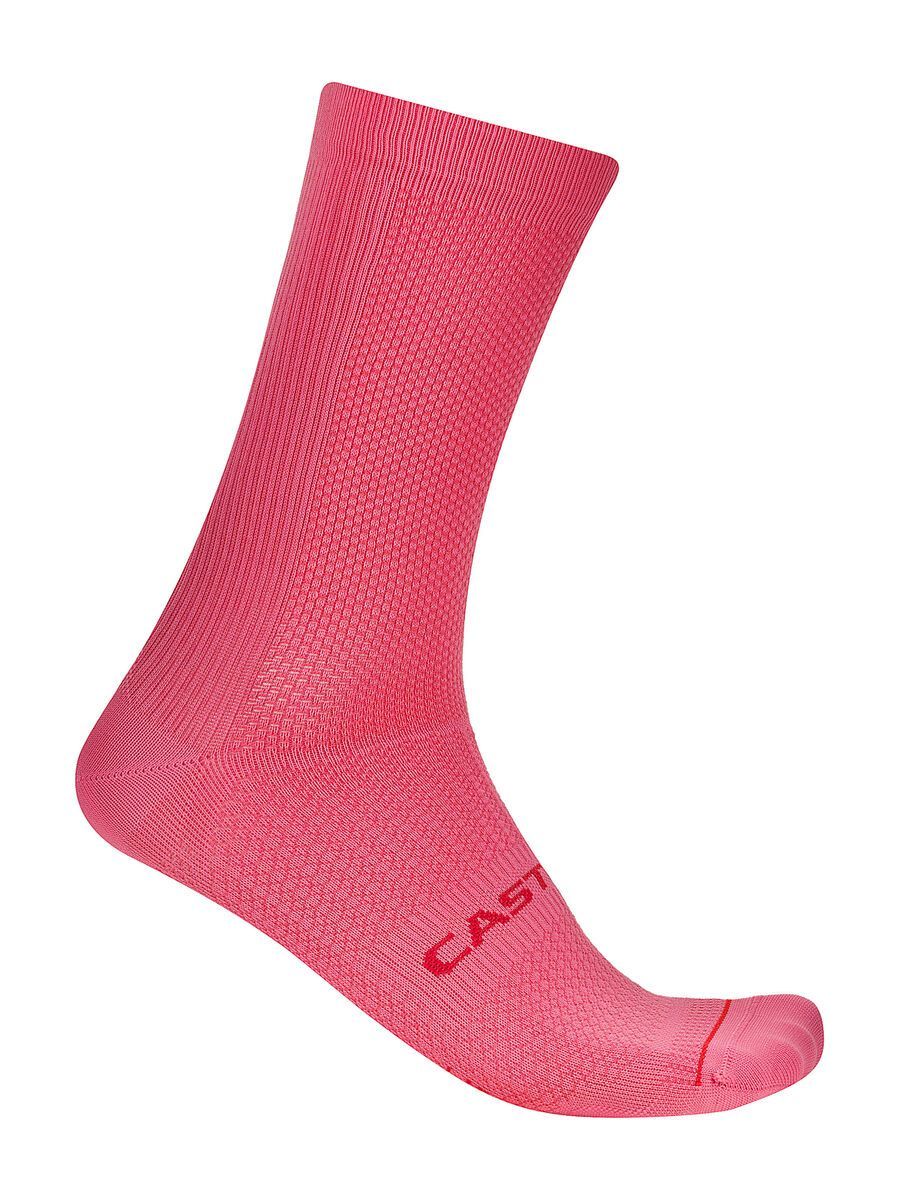 Castelli Espresso 18 Sock, rosa giro - Bild 1
