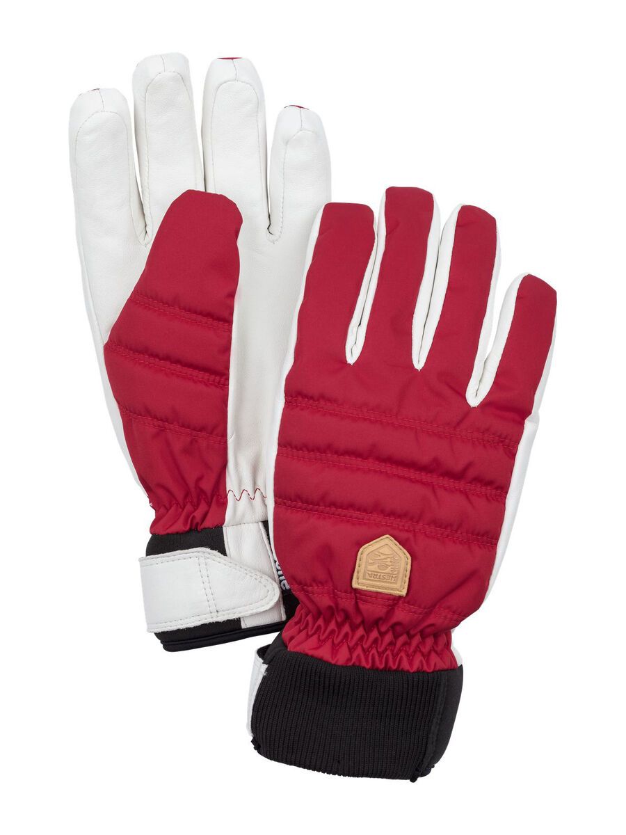 Hestra Womens Primaloft CZone 5 Finger, röd - Bild 1