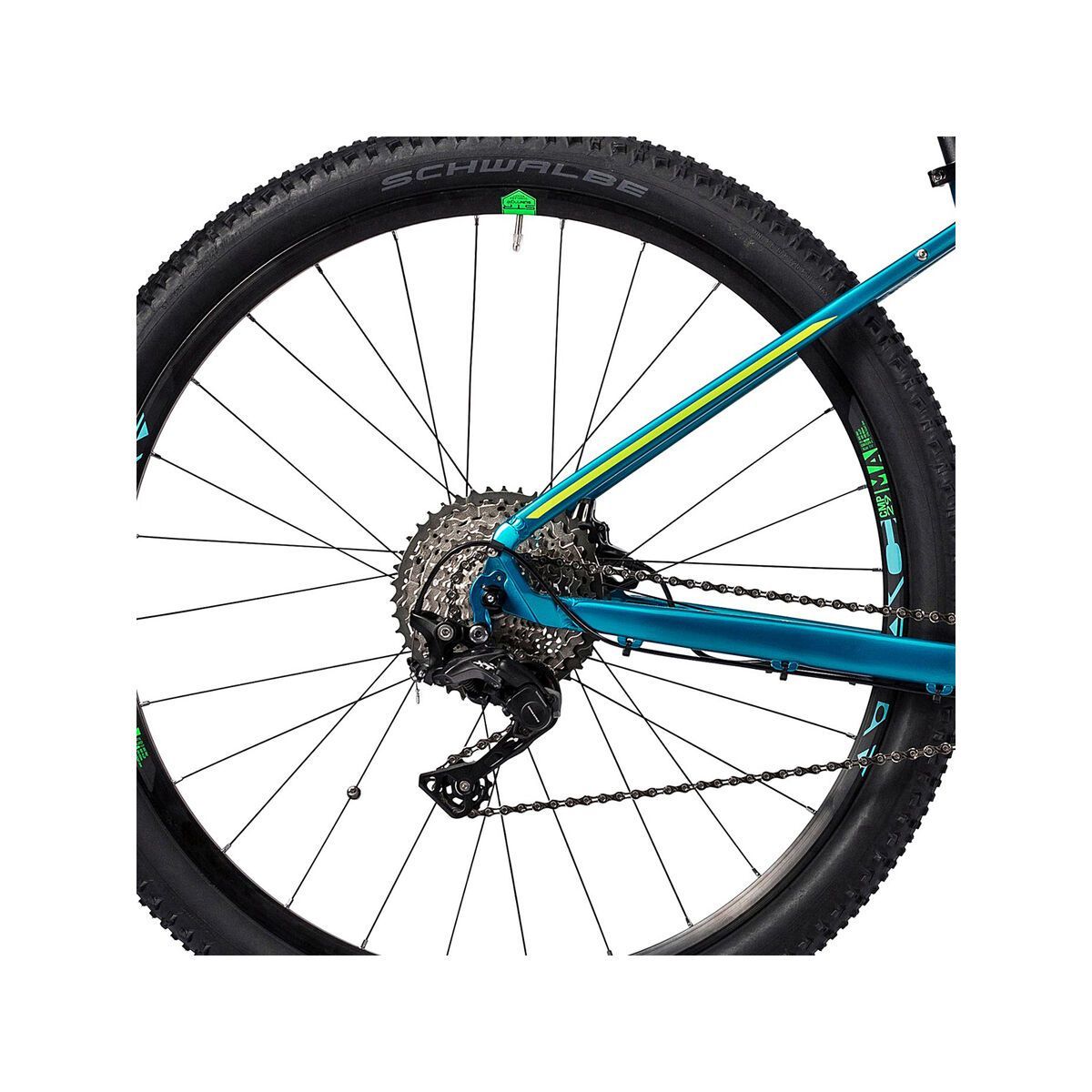 Cube Access WLS Hybrid Race 500 27.5, bermuda blue´n´mint´n´kiwi - Bild 4