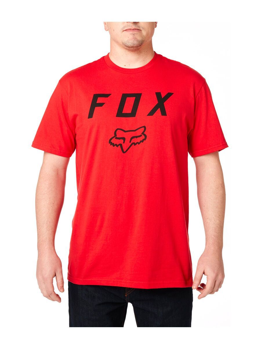 Fox Legacy Moth SS Tee, dark red - Bild 4