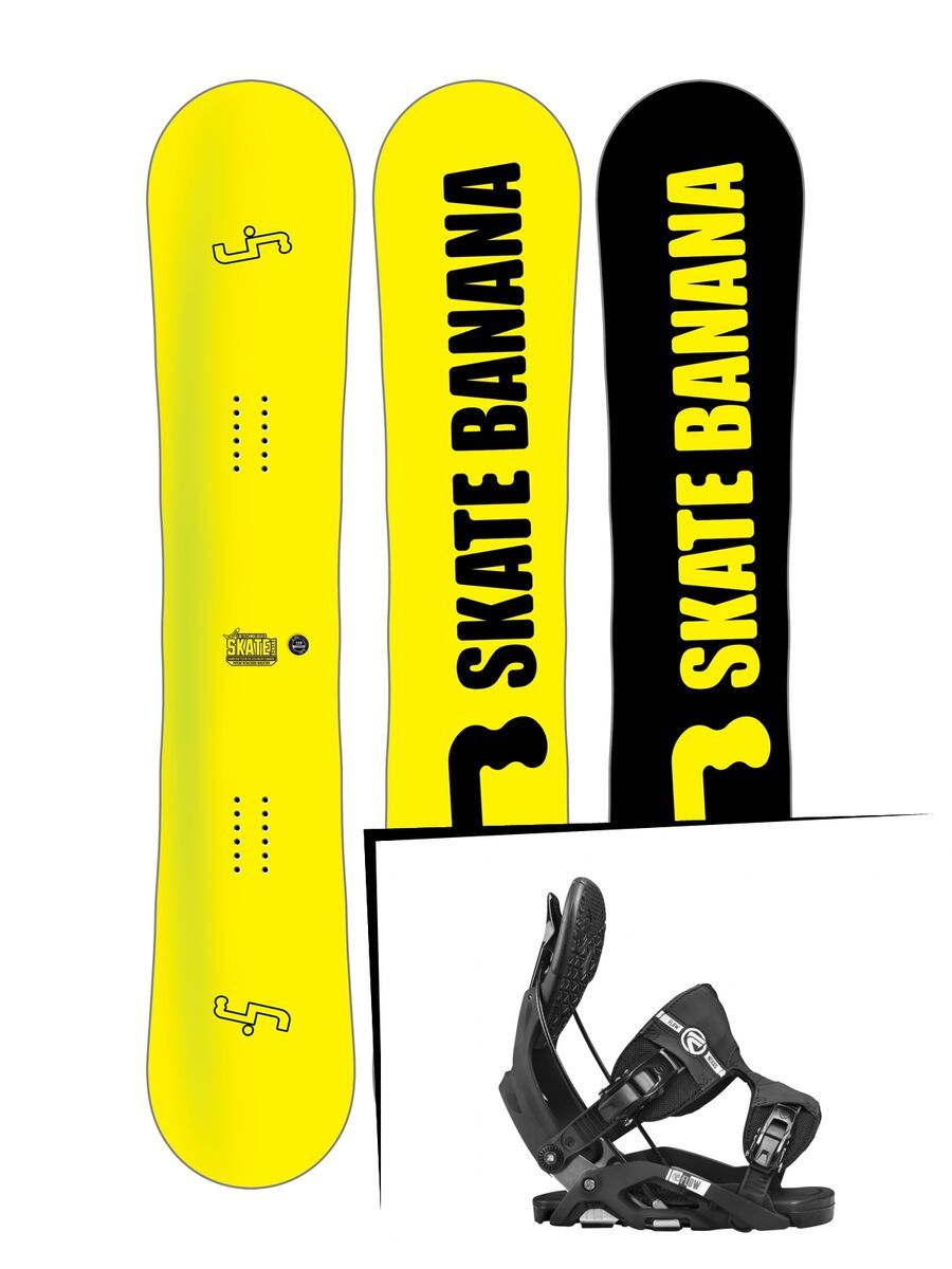 Set: Lib Tech Sk8 Banana 10 years 2017 + Flow Nexus (1718369S) - Bild 1