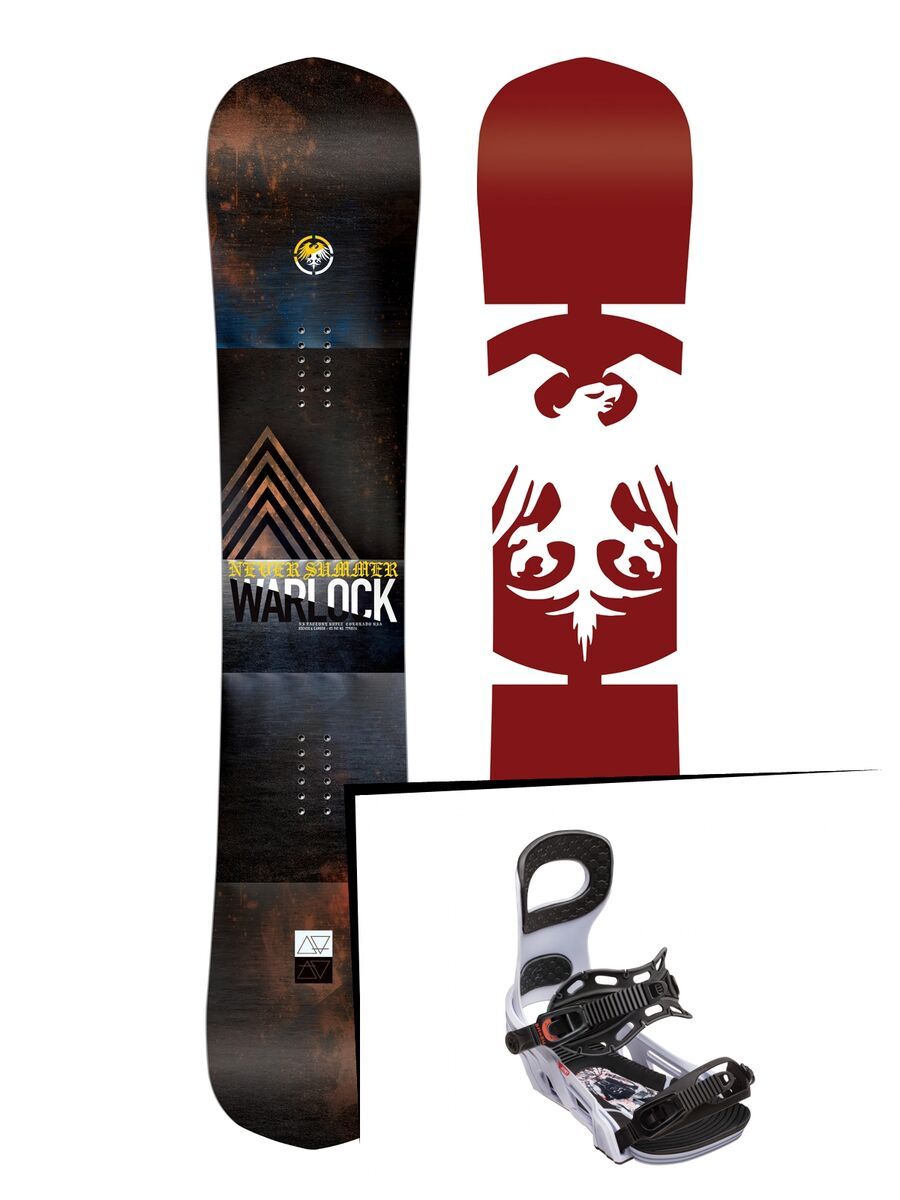 Set: Never Summer Warlock 2019 + Bent Metal Joint (2260302S) - Bild 1