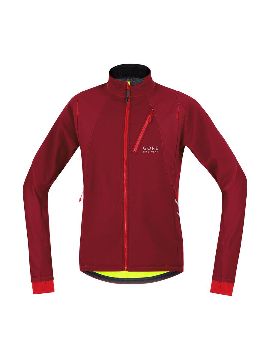 Gore Bike Wear Fusion Cosmo Windstopper SO Jacke, ruby red/red - Bild 1