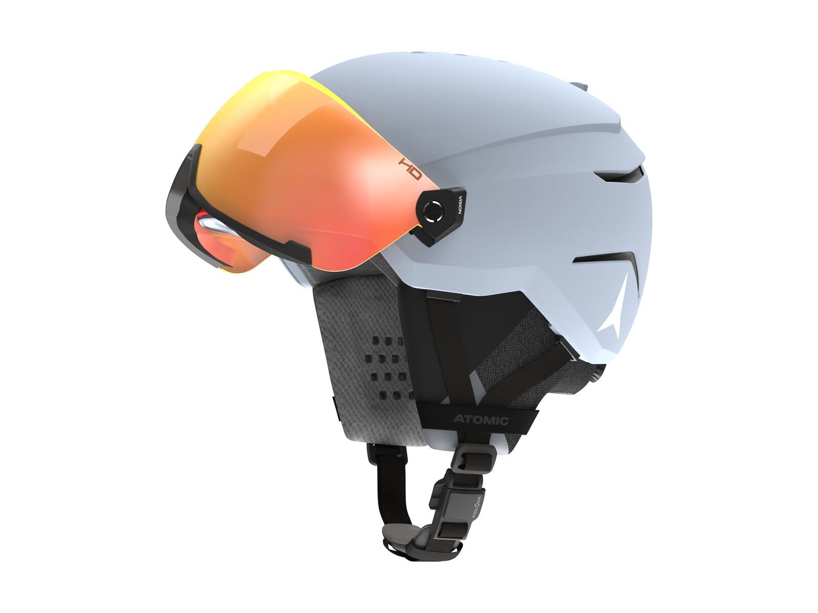 Atomic Savor AMID Visor, Red HD / grey - Bild 2