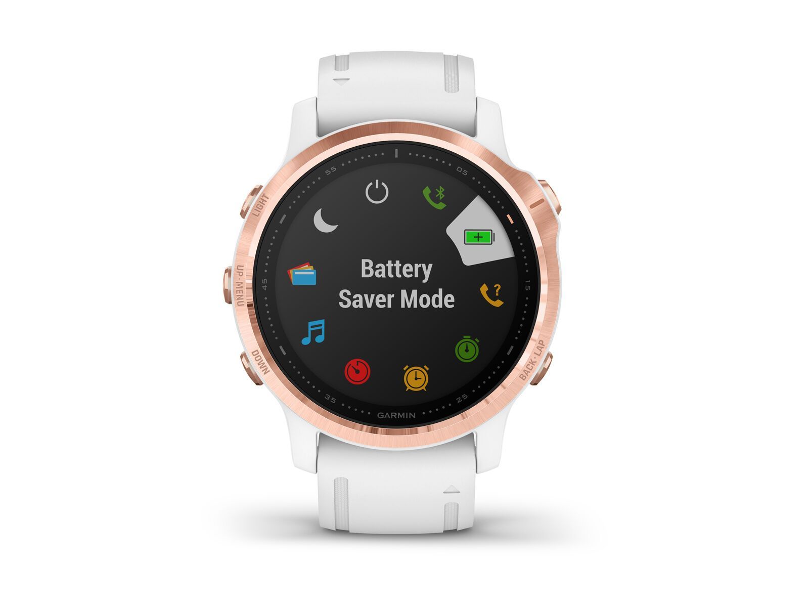 Garmin fenix 6S Pro, weiß/rosegold - Bild 3