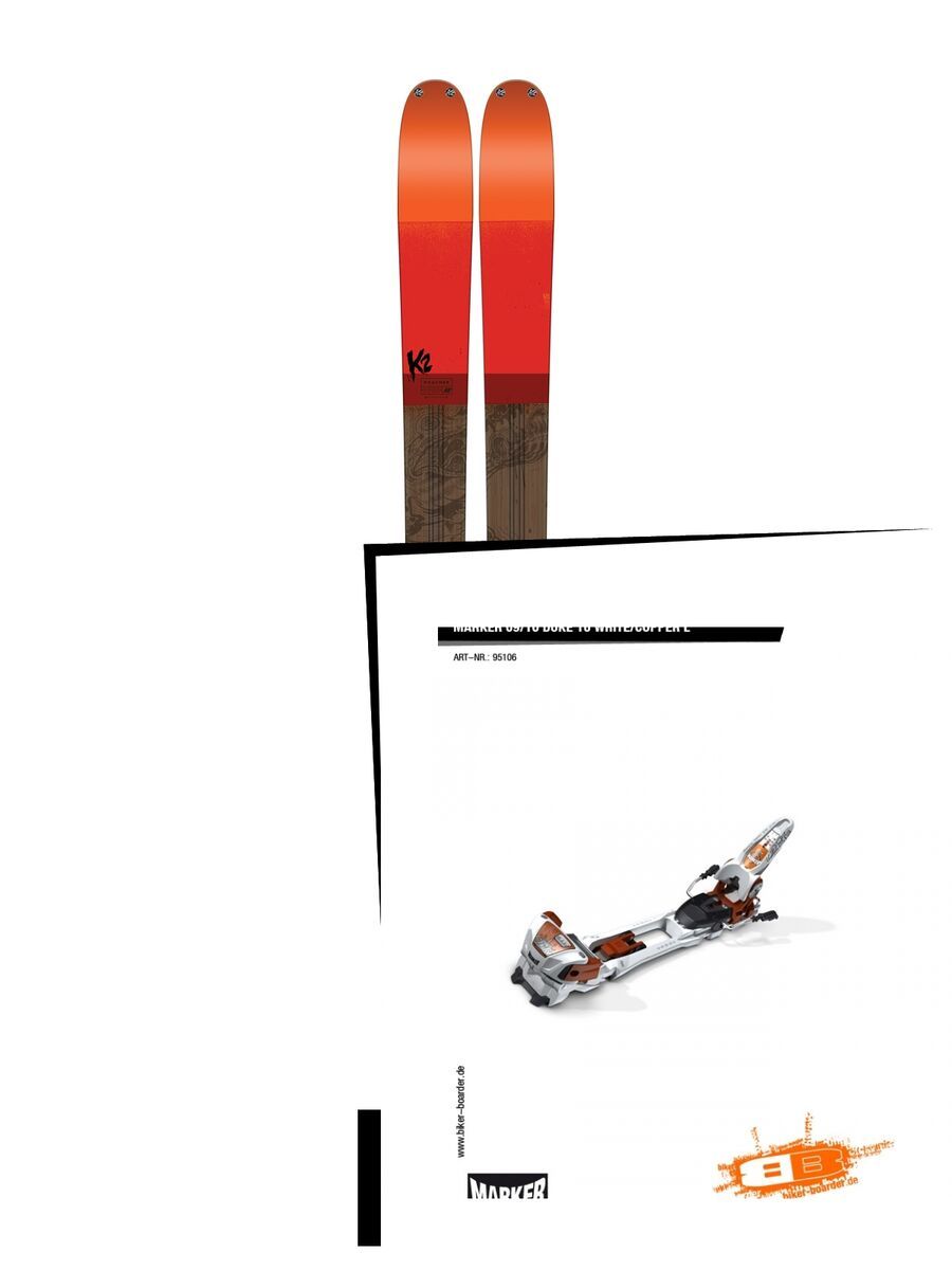 Set: K2 SKI Poacher 2017 + Marker Duke 16 (95106S) - Bild 1