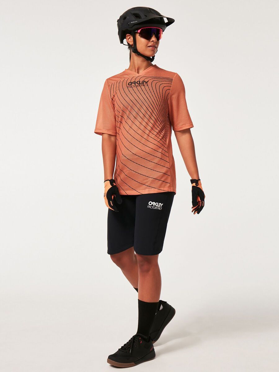 Oakley Wmns Factory Pilot RC SS Jersey, soft orange - Bild 9