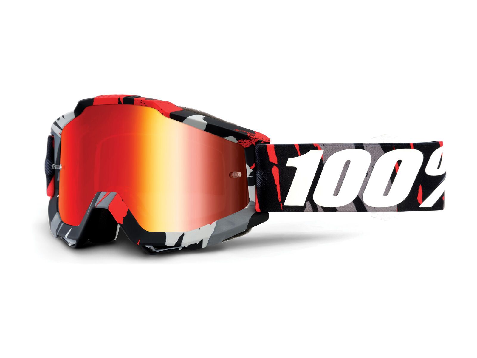 100% Accuri inkl. Wechselscheibe, magemo/Lens mirror red - Bild 1