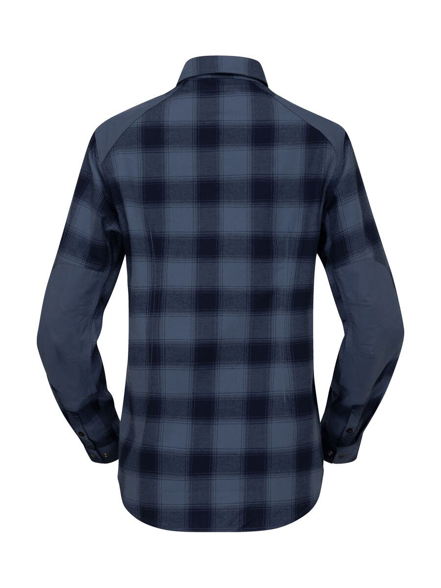 Norrona femund flannel Shirt W's, navy blazer - Bild 2