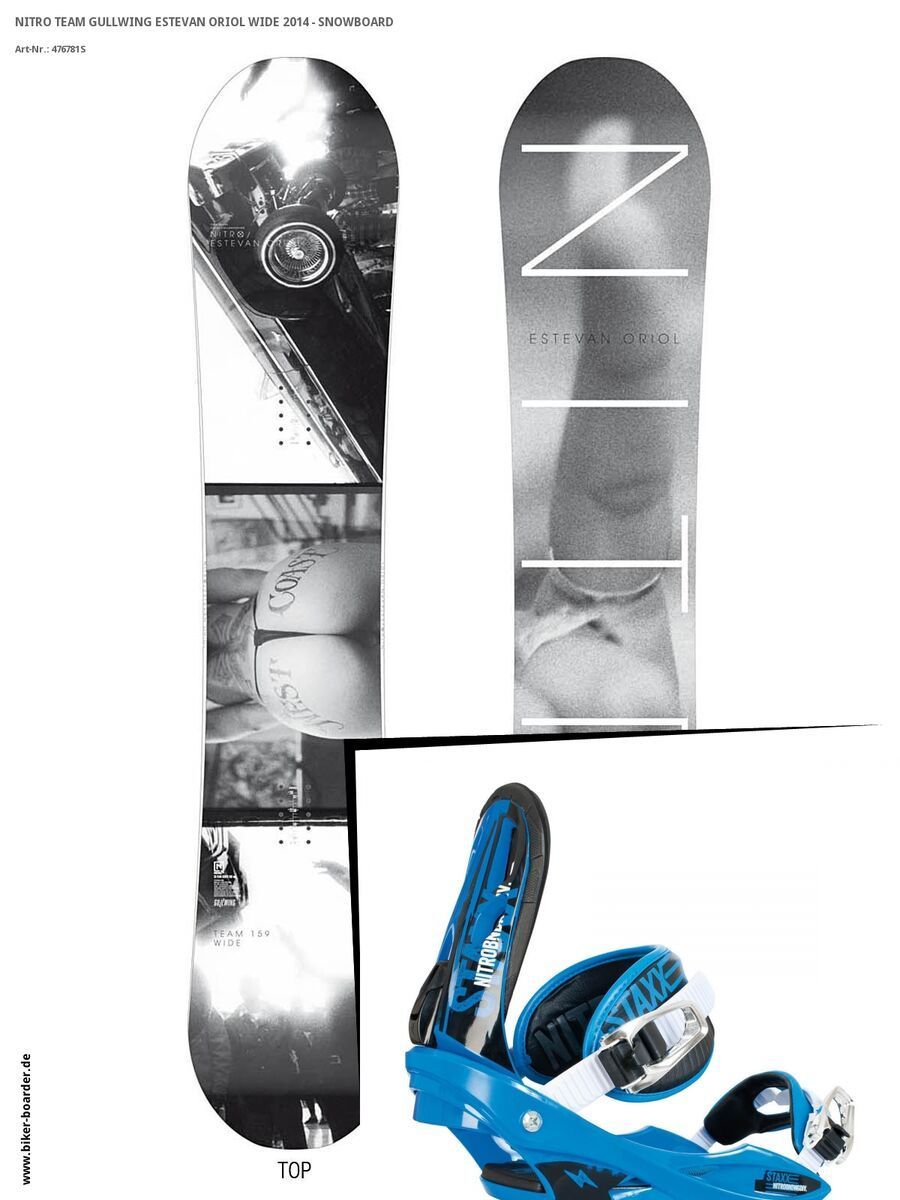 Set: Nitro Team Gullwing Estevan Oriol Wide  +  Staxx (476856S) - Bild 1