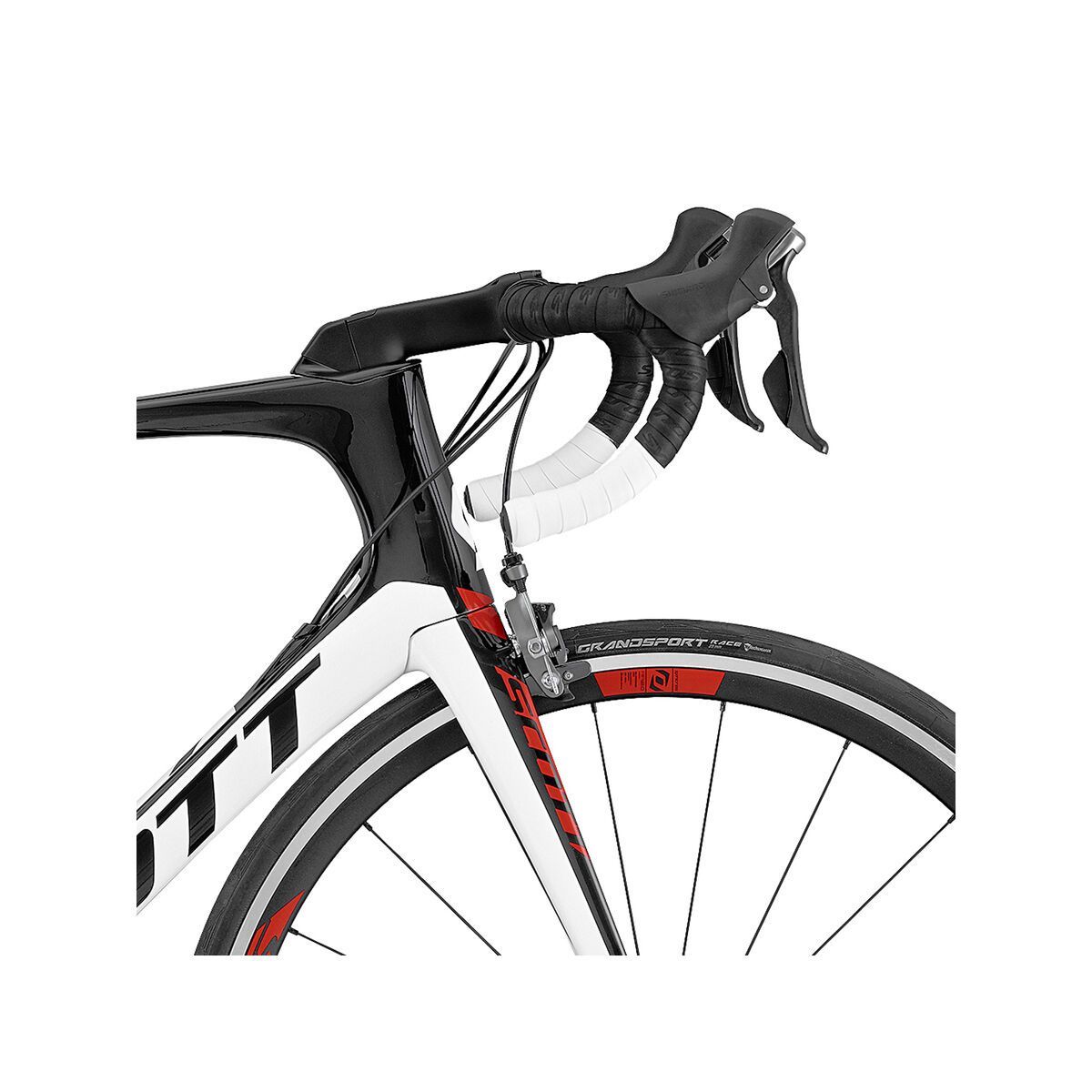 Scott Foil 20, black/white/red - Bild 5