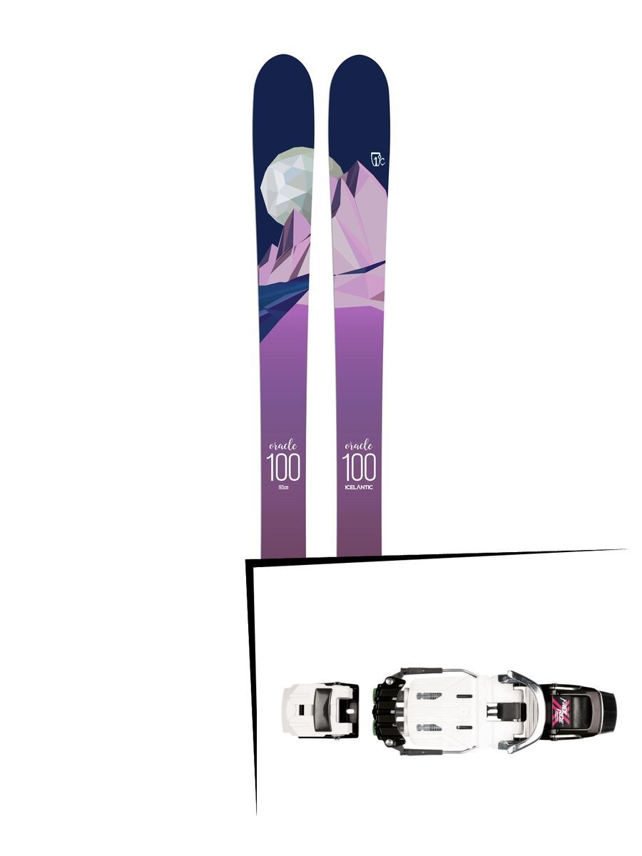 Set: Icelantic Oracle 100 2018 + Rottefella NTN Freeride - Bild 1