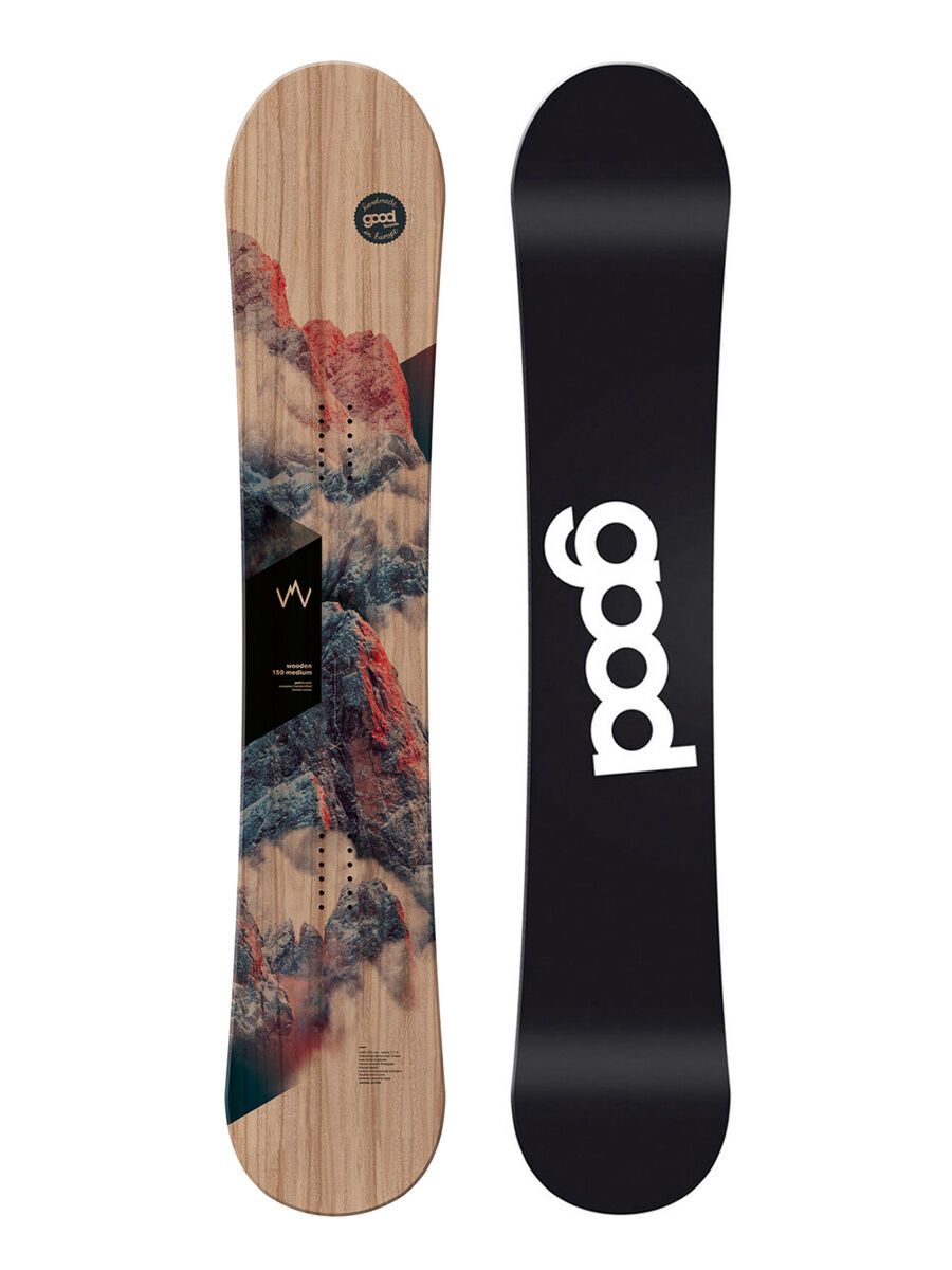 goodboards Wooden Camber Wide, esche - Bild 1