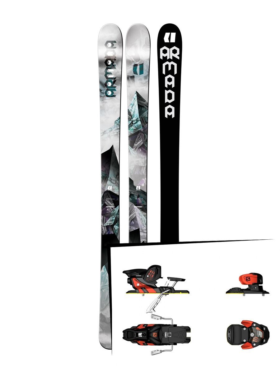 Set: Armada Victa 93 2017 + Salomon Warden MNC 13 (1456101) - Bild 1