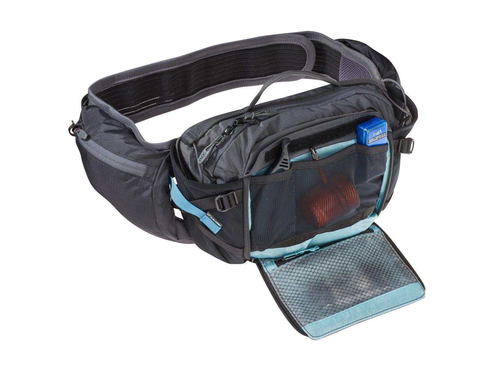 Evoc Hip Pack Pro 3, black/carbon grey - Bild 5