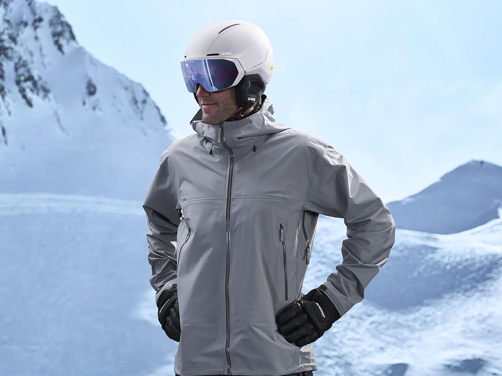 uvex horizon CV MIPS, Mirror Blue / warm grey matt - Bild 7