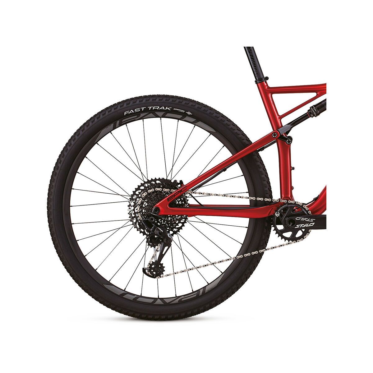 Specialized Epic Expert, gloss gold flake/candy red/cosmic black - Bild 6