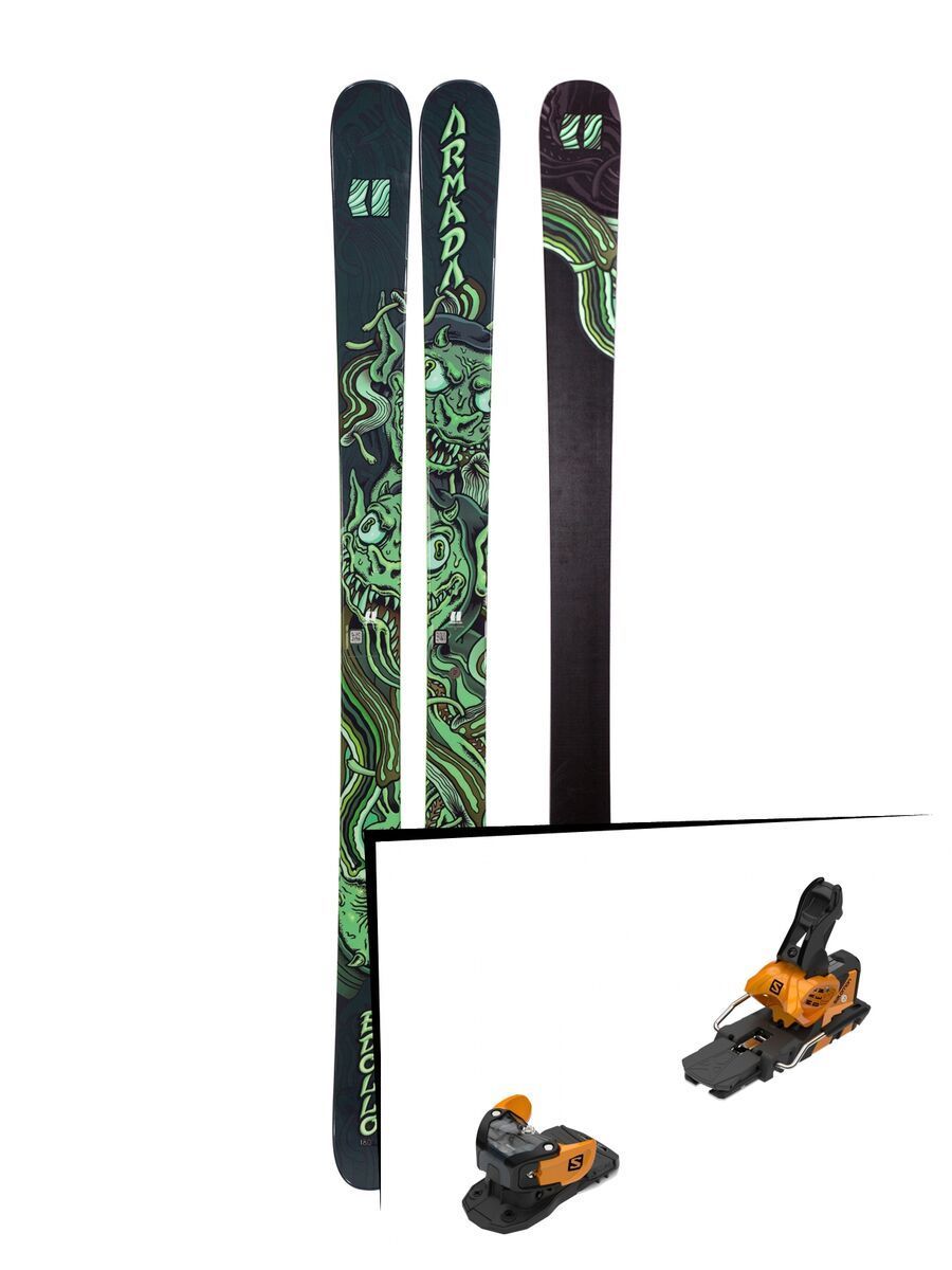 Set: Armada Edollo 2019 + Salomon Warden MNC 13 saffron/black - Bild 1