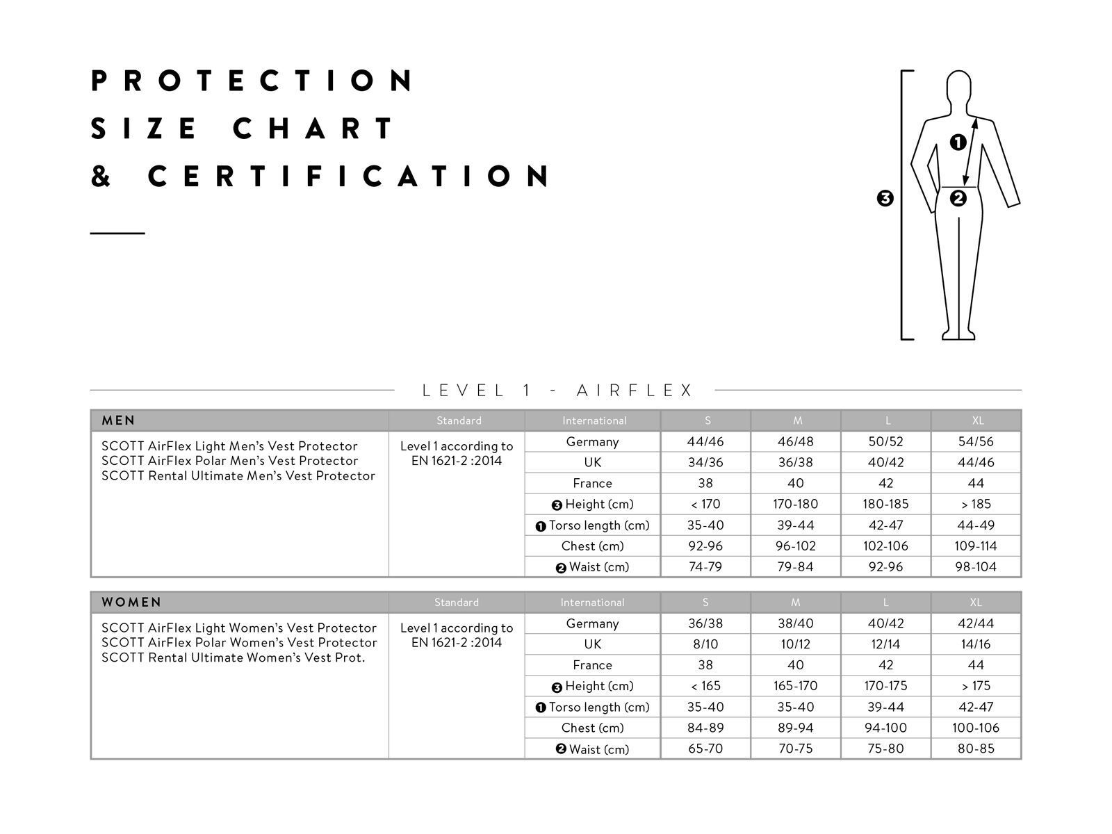 Scott AirFlex Women's Polar Vest Protector, black - Bild 3