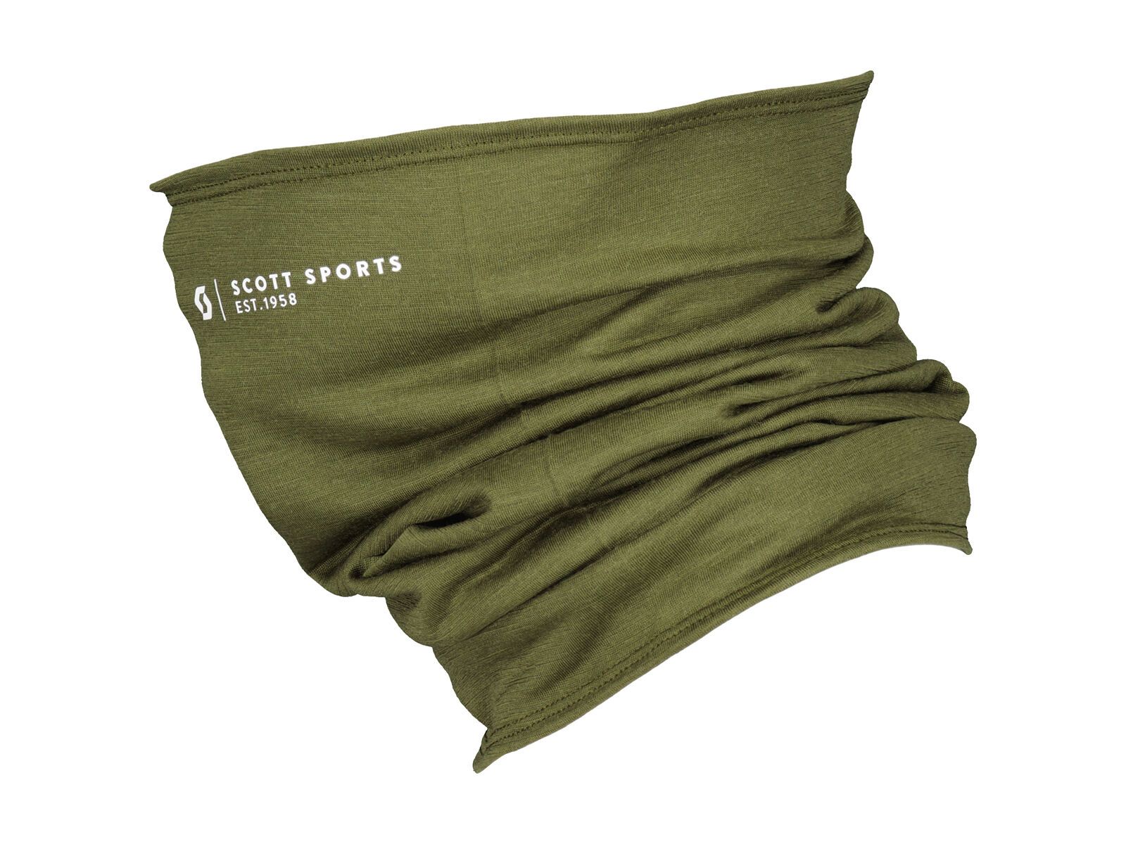 Scott Merino Neck Gaiter, fir green - Bild 1