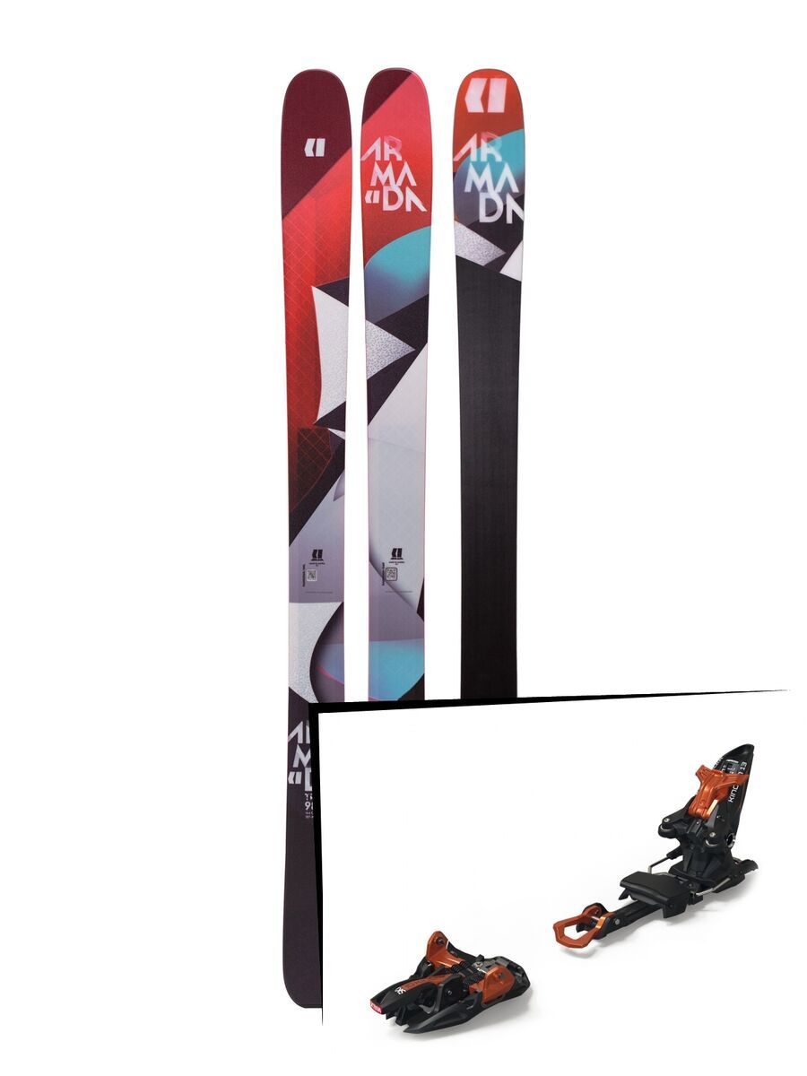 Set: Armada Trace 98 2019 + Marker Kingpin 13 black/copper - Bild 1