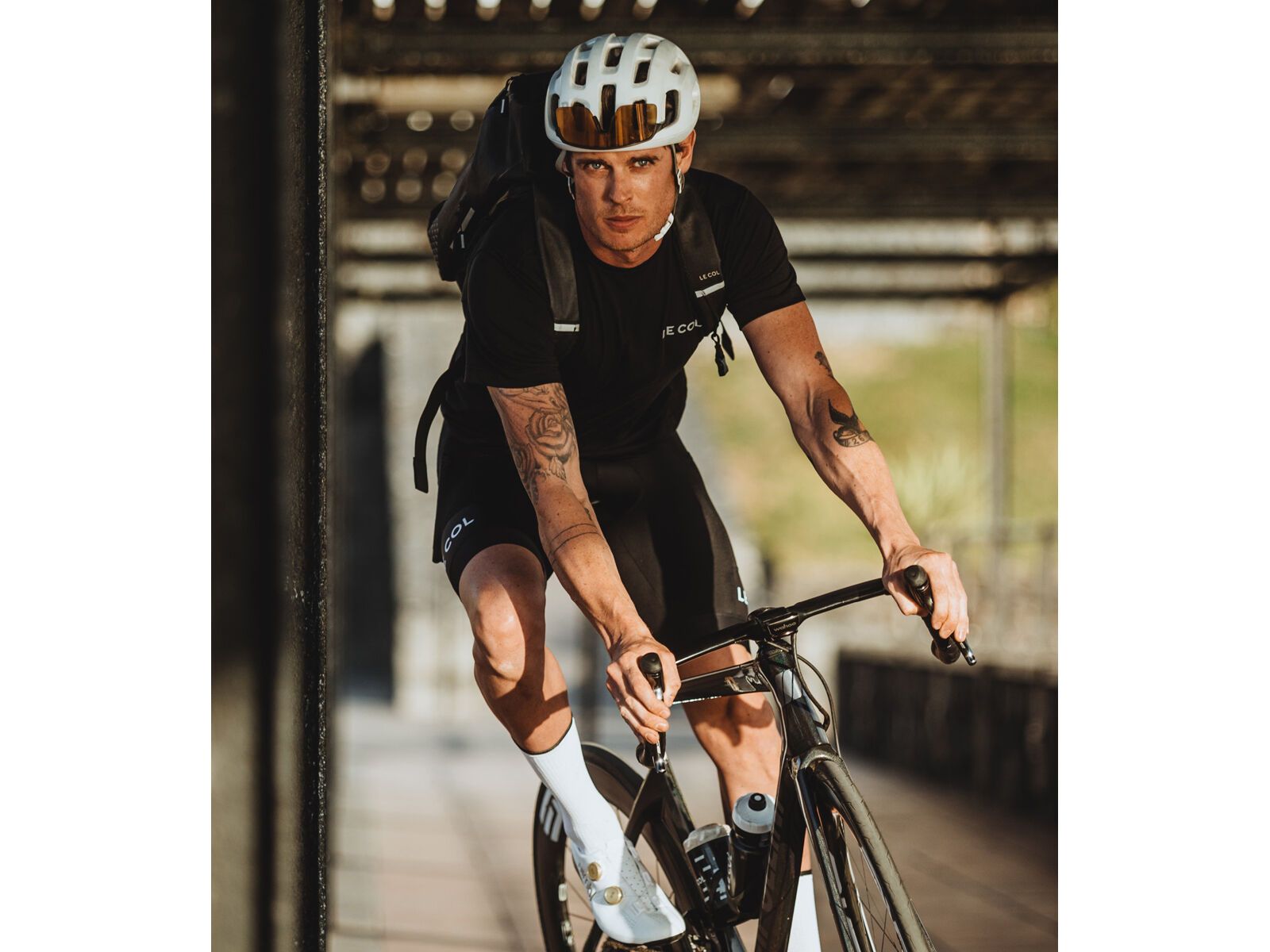 Le Col Sport Cargo Bib Shorts, black/black - Bild 9