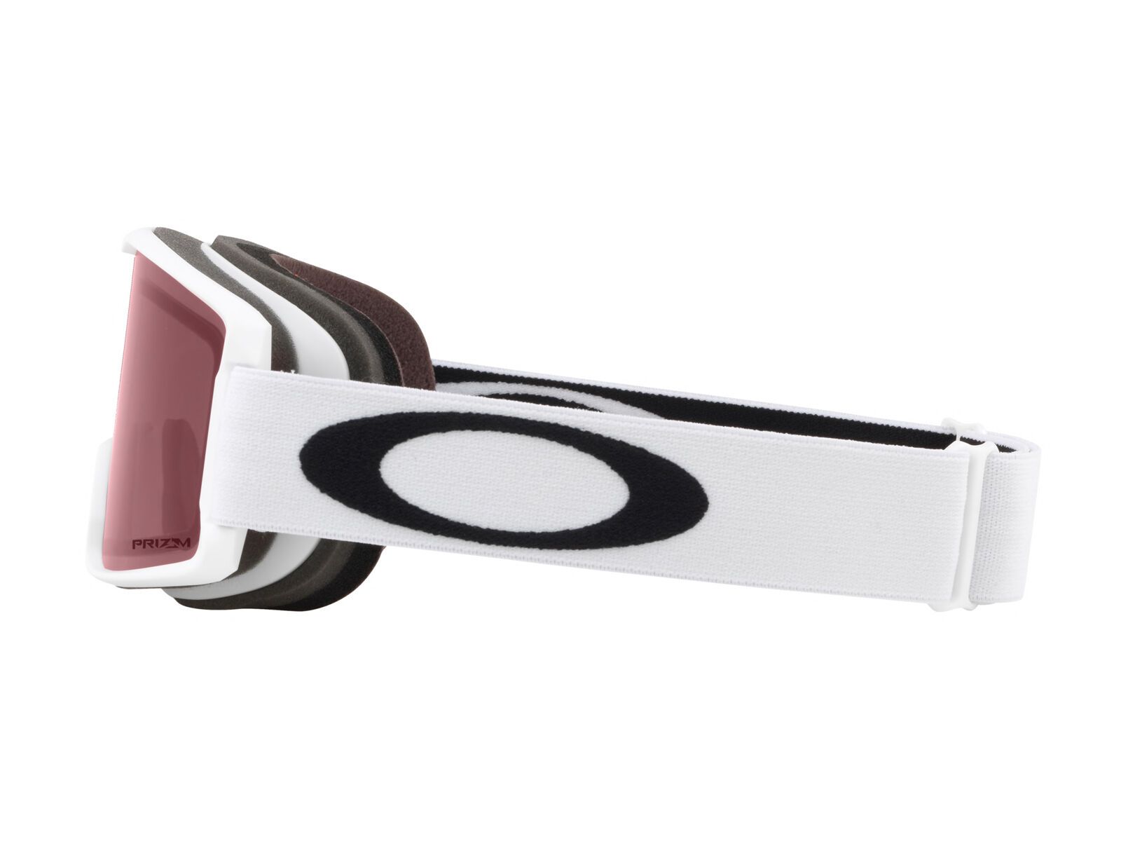 Oakley Line Miner Youth – Prizm Snow Dark Grey, matte white - Bild 4