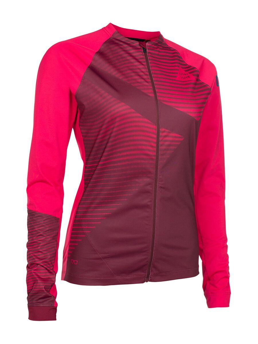 ION Tee Full Zip LS Traze AMP, combat red - Bild 1