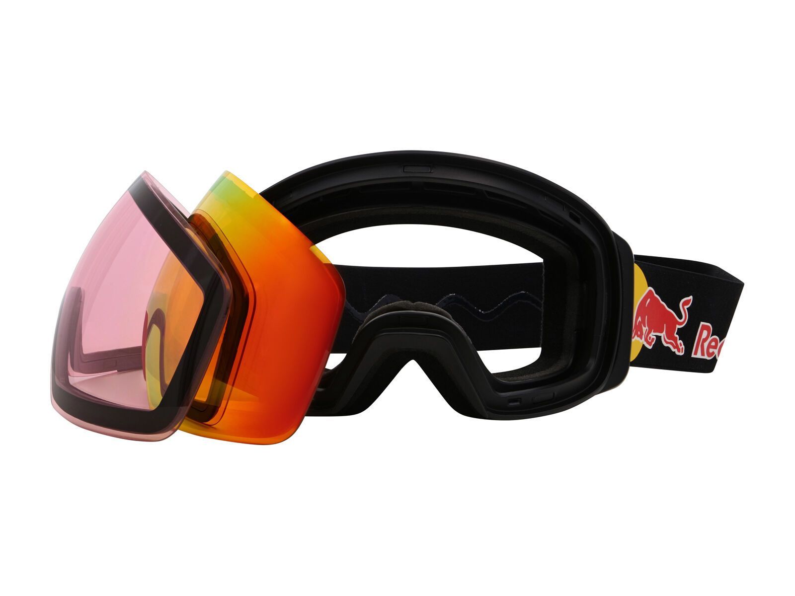 Red Bull Spect Eyewear Jon, Orange-Red Mirror / black - Bild 6