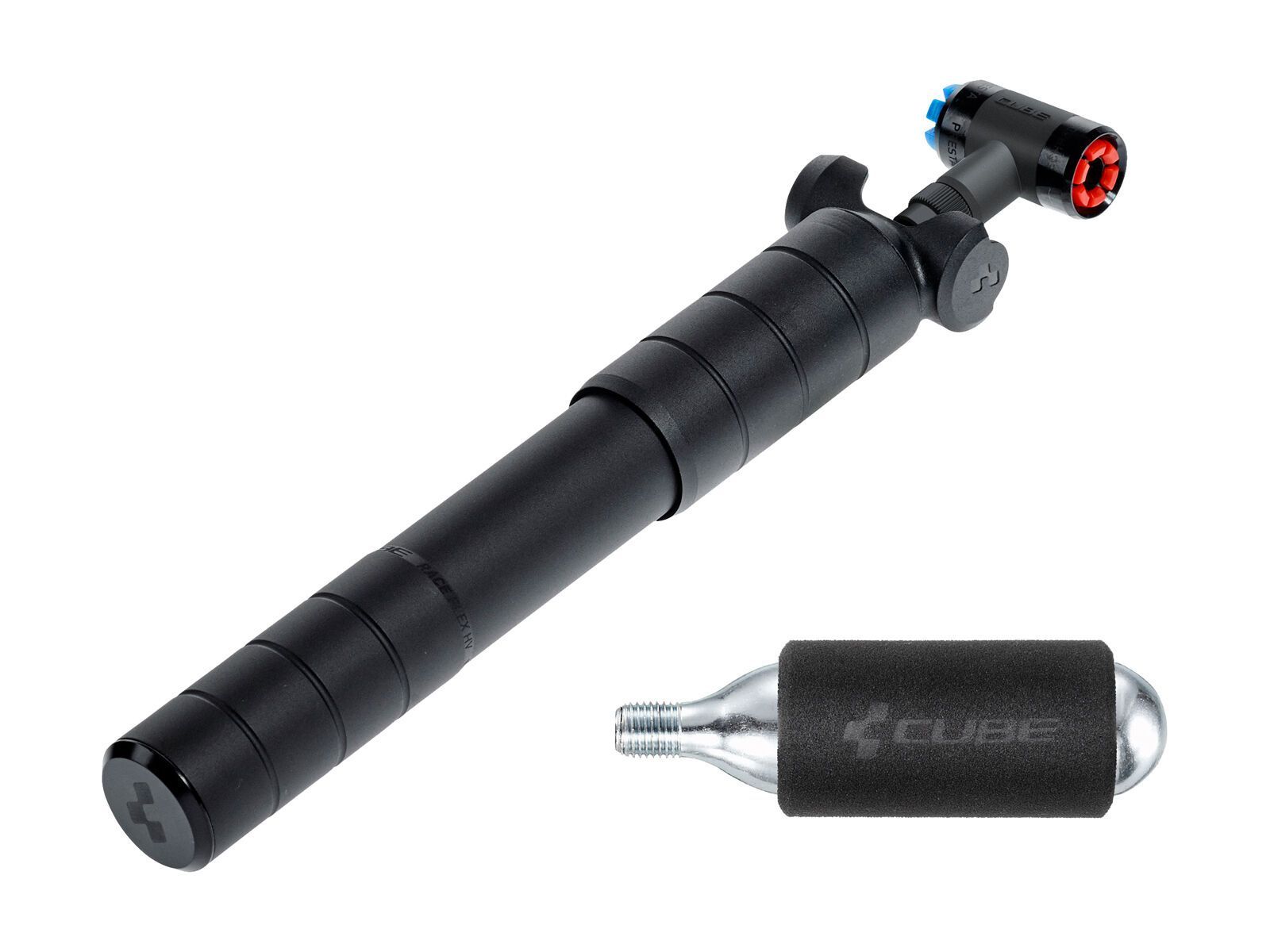 Cube Pumpe Race Hybrid HV, black - Bild 1
