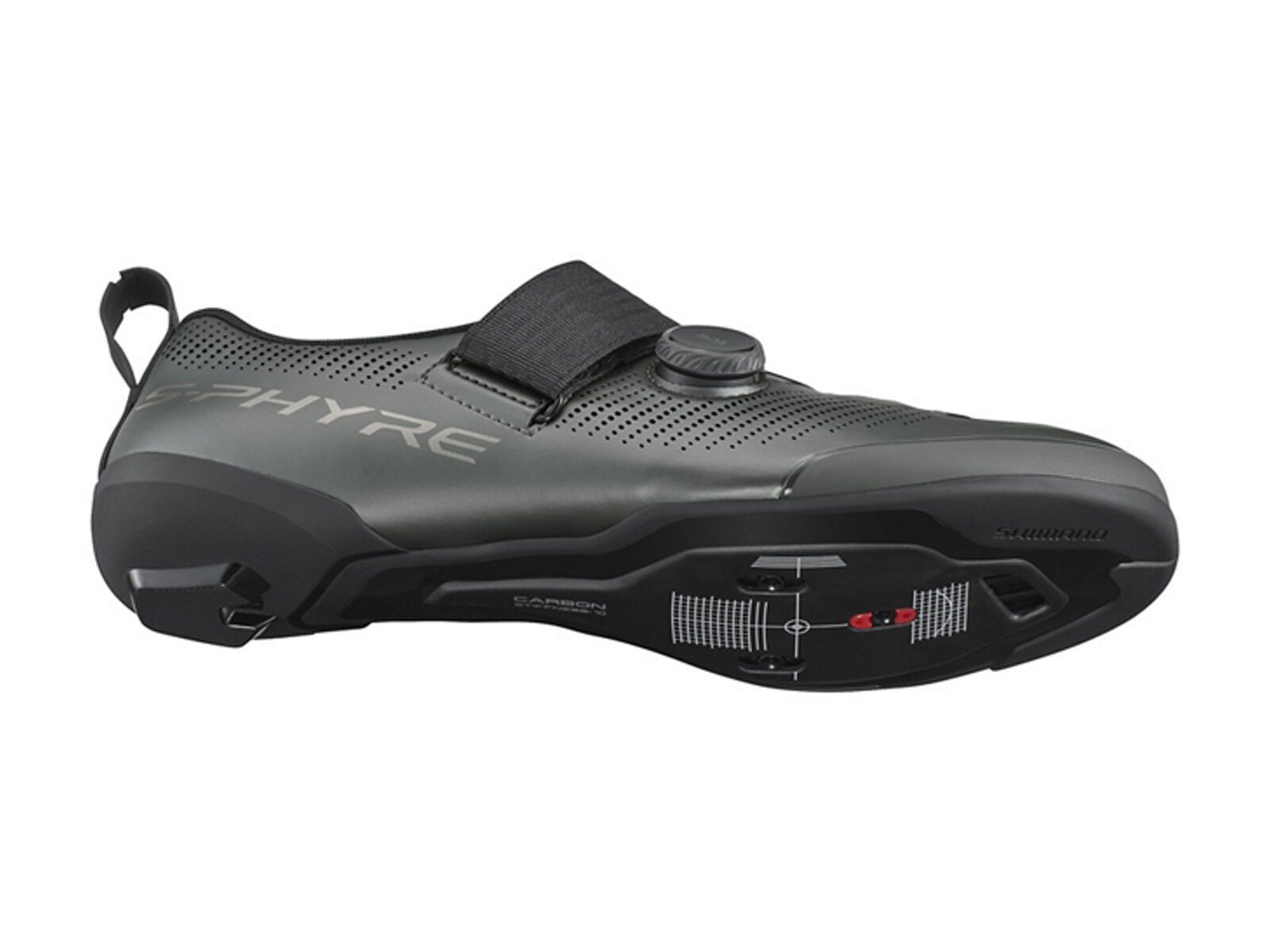 Shimano S-Phyre SH-TR903 Triathlon, matte gunmetal - Bild 3