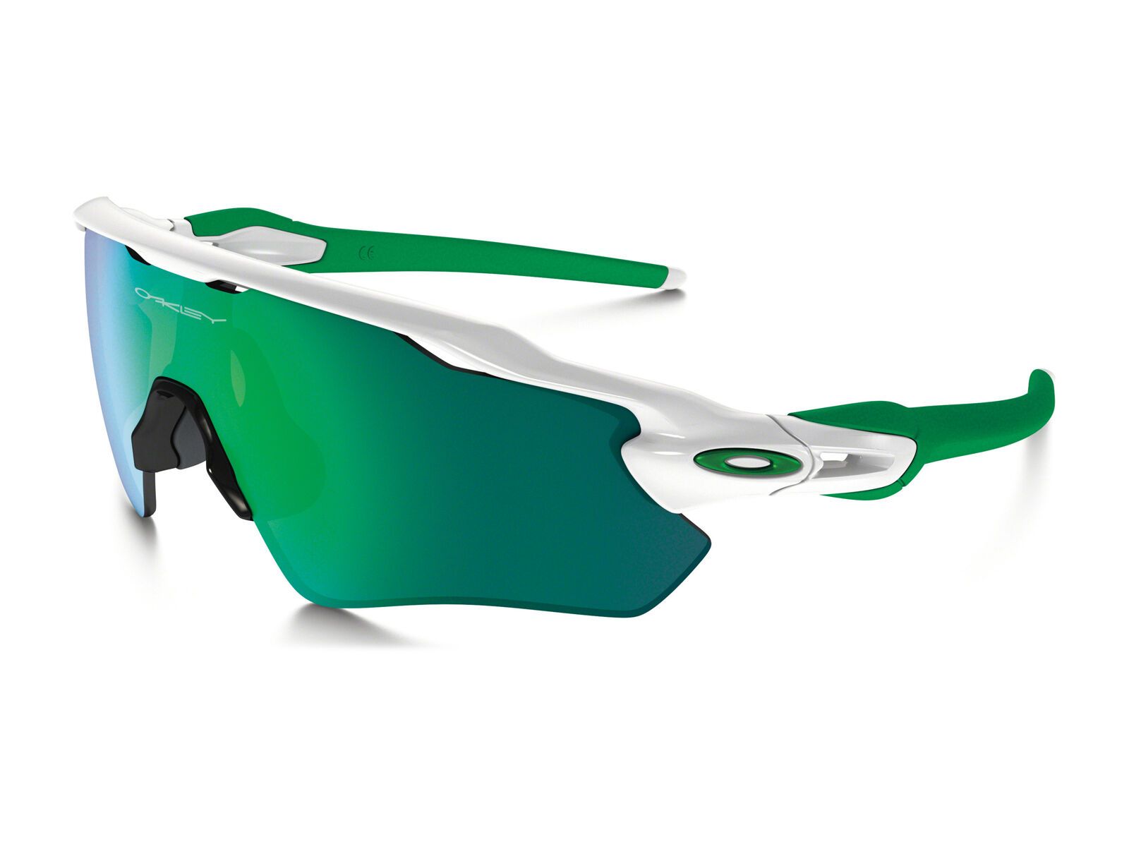 Oakley Radar EV Path, polished white/Lens: jade iridium - Bild 1