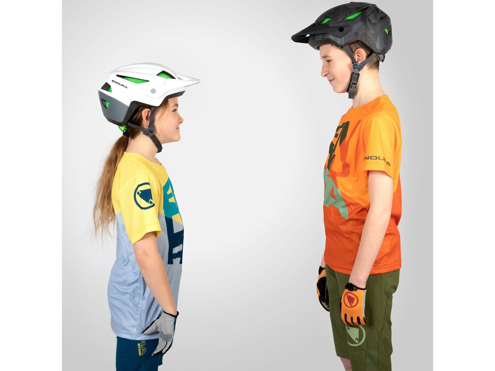 Endura Kinder SingleTrack Core T-Shirt, mandarine - Bild 9