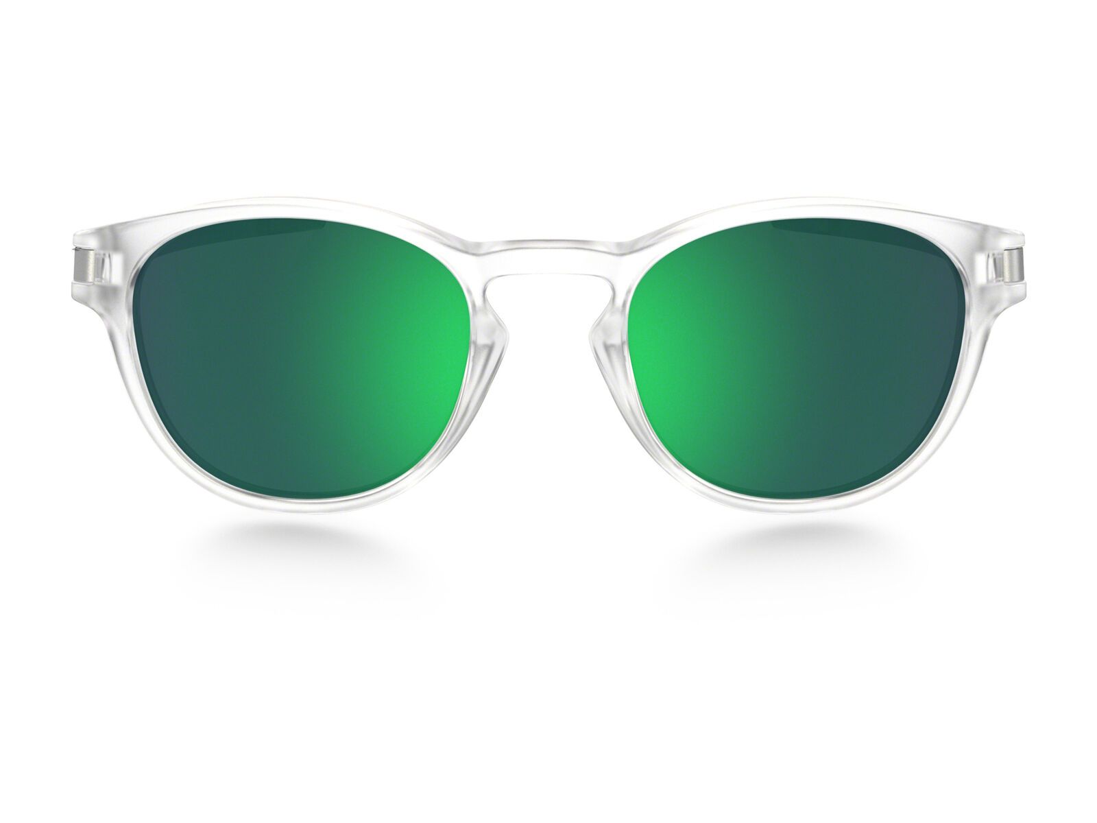 Oakley Latch, matte clear/Lens: jade iridium - Bild 2
