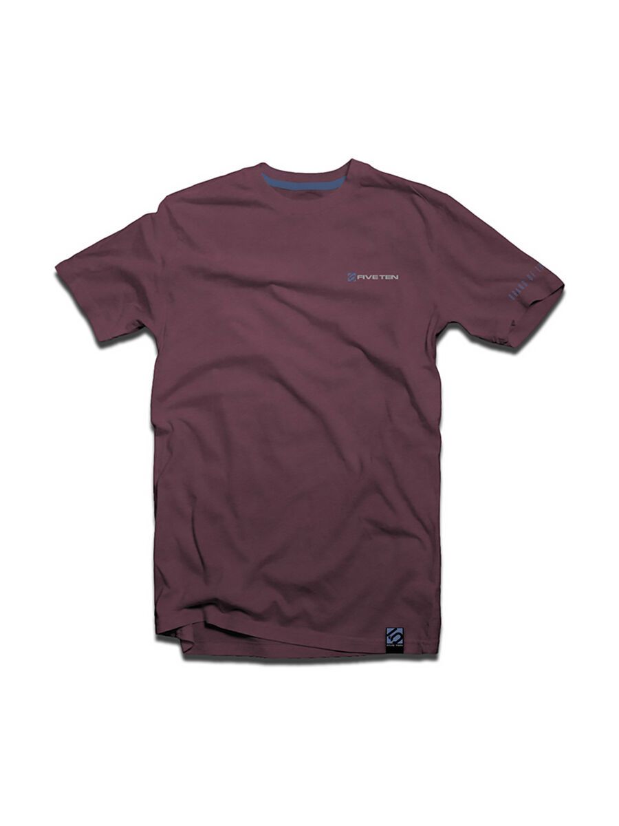 Five Ten 3Line Tee, Cranberry - Bild 1