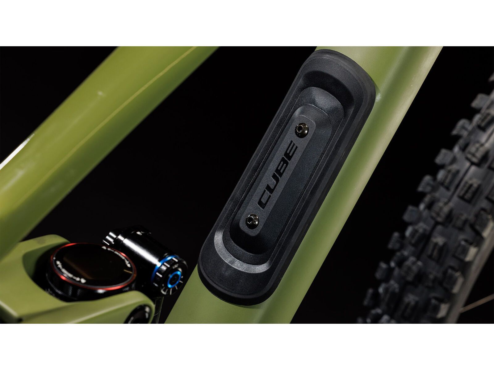 Cube Stereo One55 C:62 TM 29, olive´n´chrome - Bild 8