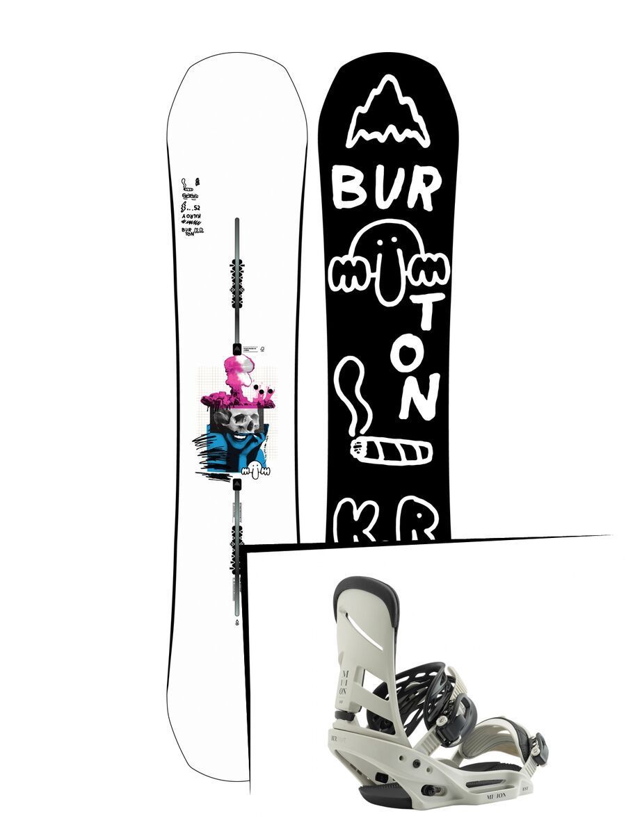 Set: Burton Kilroy Process 2019 + Burton Mission EST bone - Bild 1